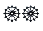 Load image into Gallery viewer, 12 Teeth Ceramic Pulley Wheels (Black)
